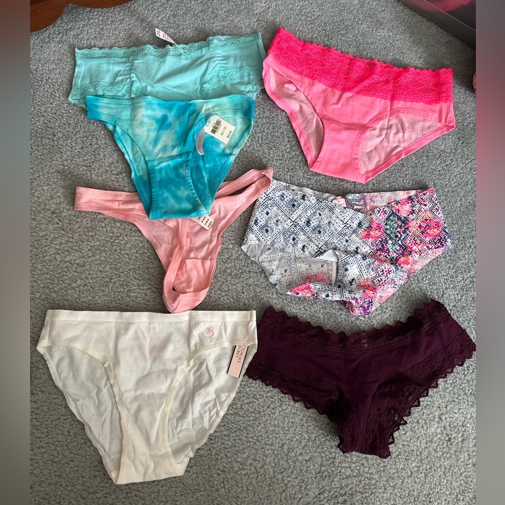 NEW WITH TAGS Victoria Secret Underwear Bundle